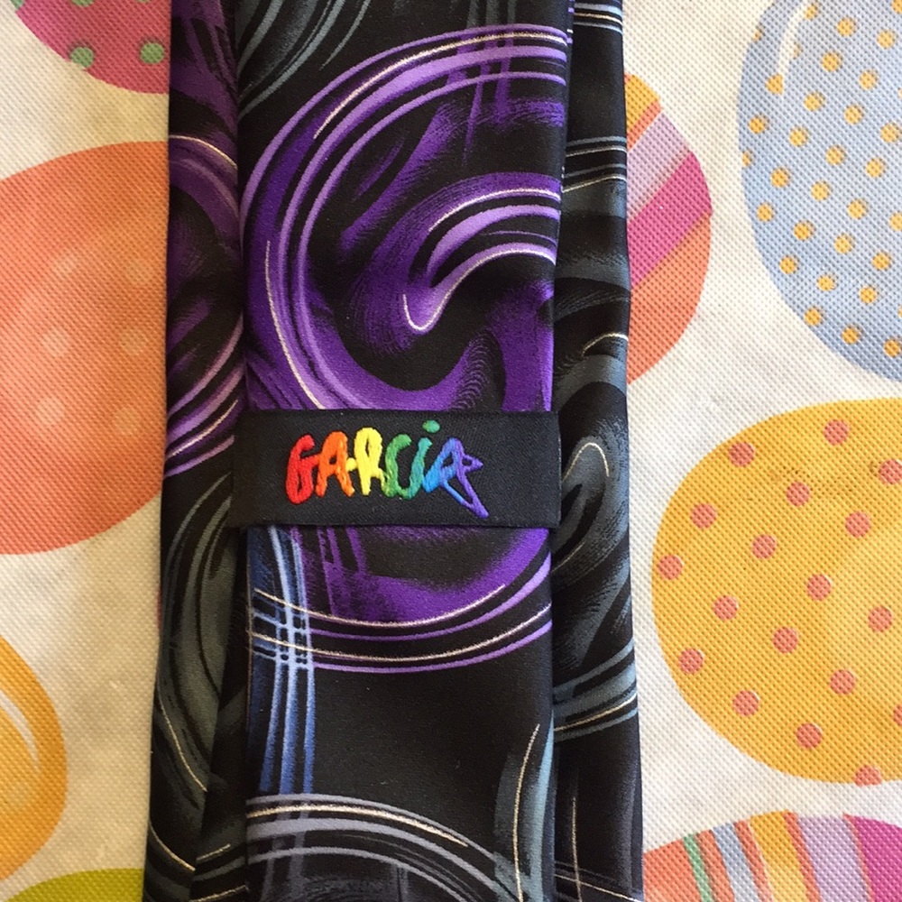 Garcia Snail Garden tie